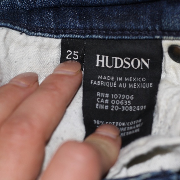 Hudson Dark Wash Jeans - Picture 5 of 5